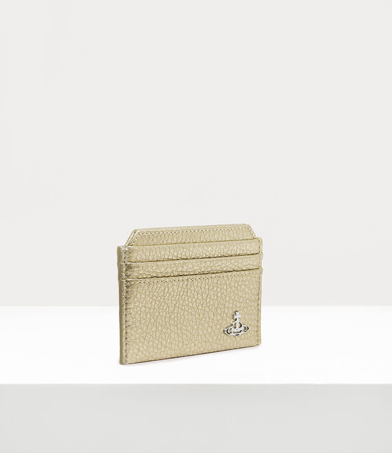 Vivienne Westwood Slim Card Holder in gold/silver HW